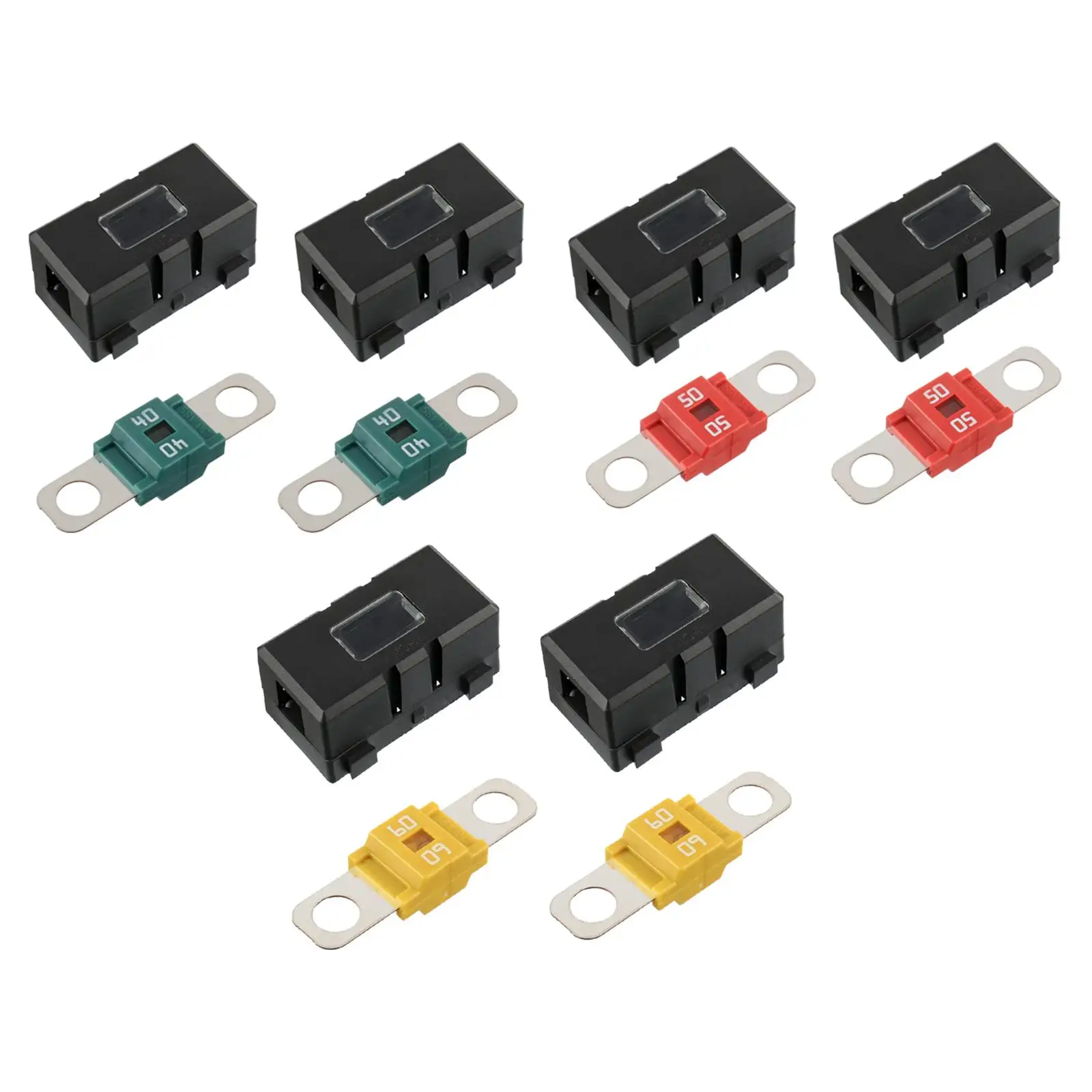 

Патрон предохранителя 58V DC PA66 200A Max Nylon для предохранителей, фургонов, сельскохозяйственной техники, легковых автомобилей