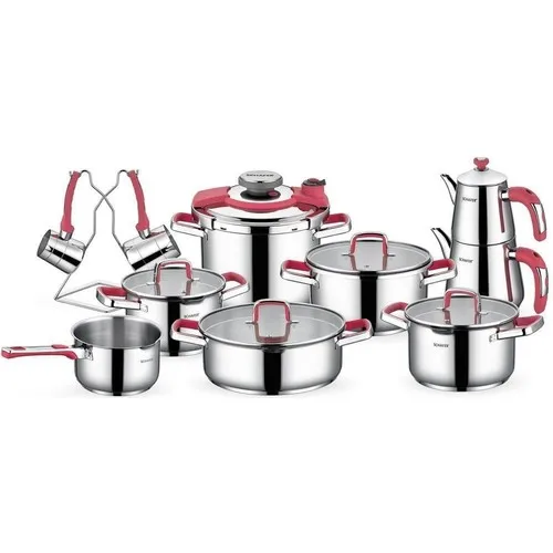 

Compact 18 Piece Dowry Set Color Rose