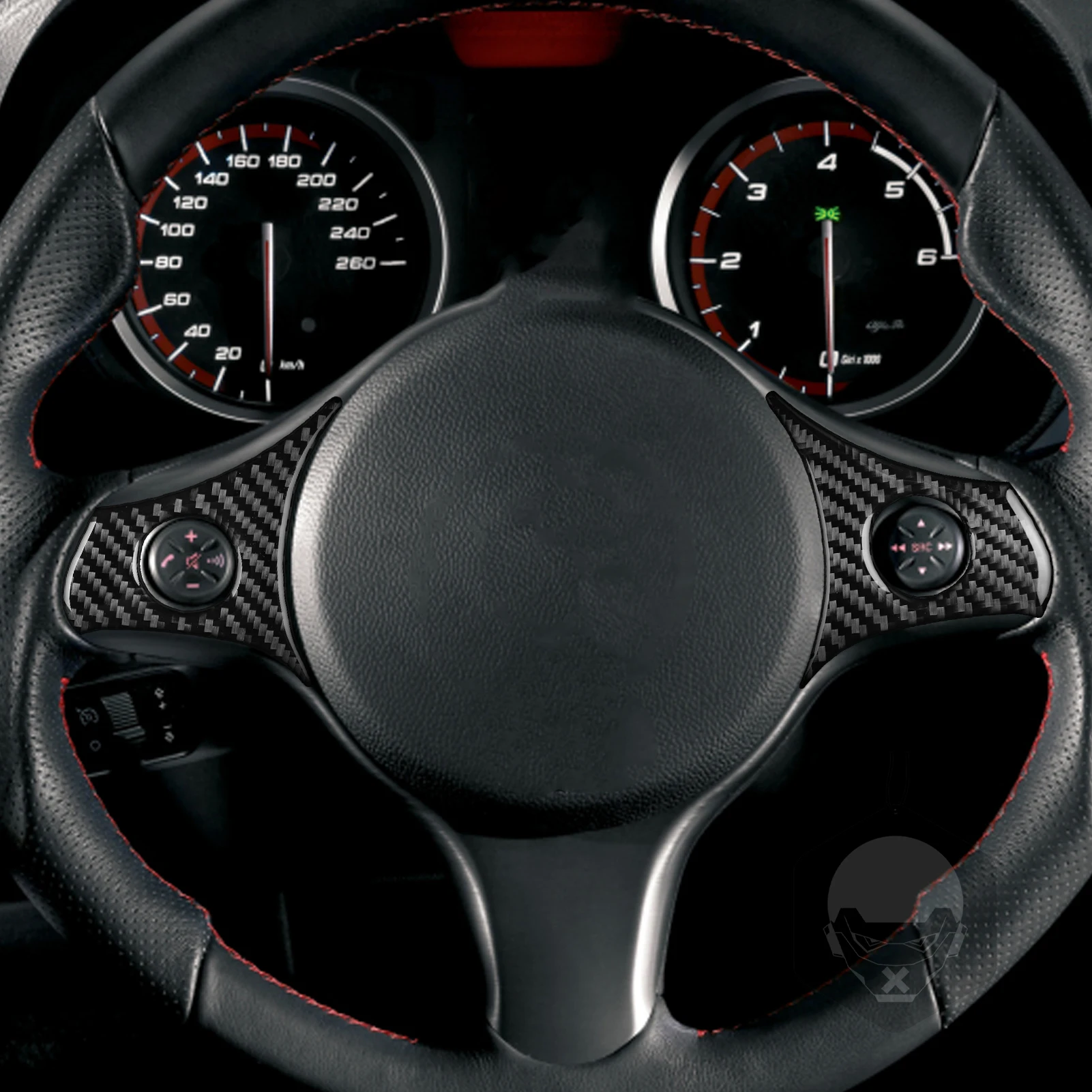 Наклейка из углеродного волокна для Alfa Romeo 159 2005-up