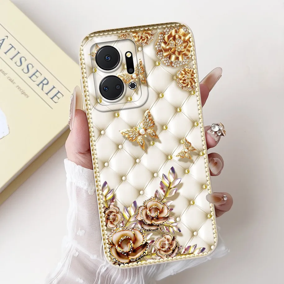 Чехол для Honor X7a RKY-LX1 RKY-LX2 RKY-LX3 популярный силиконовый противоударный мягкий