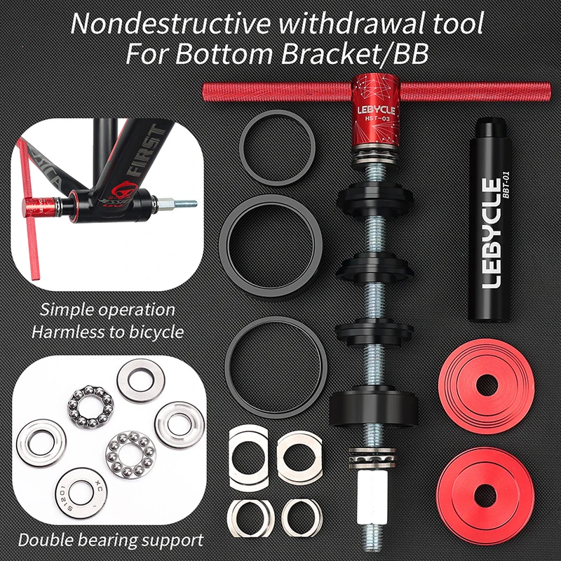 

Nondestructive Withdrawal Tool For Bottom Bracket/BB Bearing Disassembly And Installation Tool For BB86/BB30/BB92/PF30