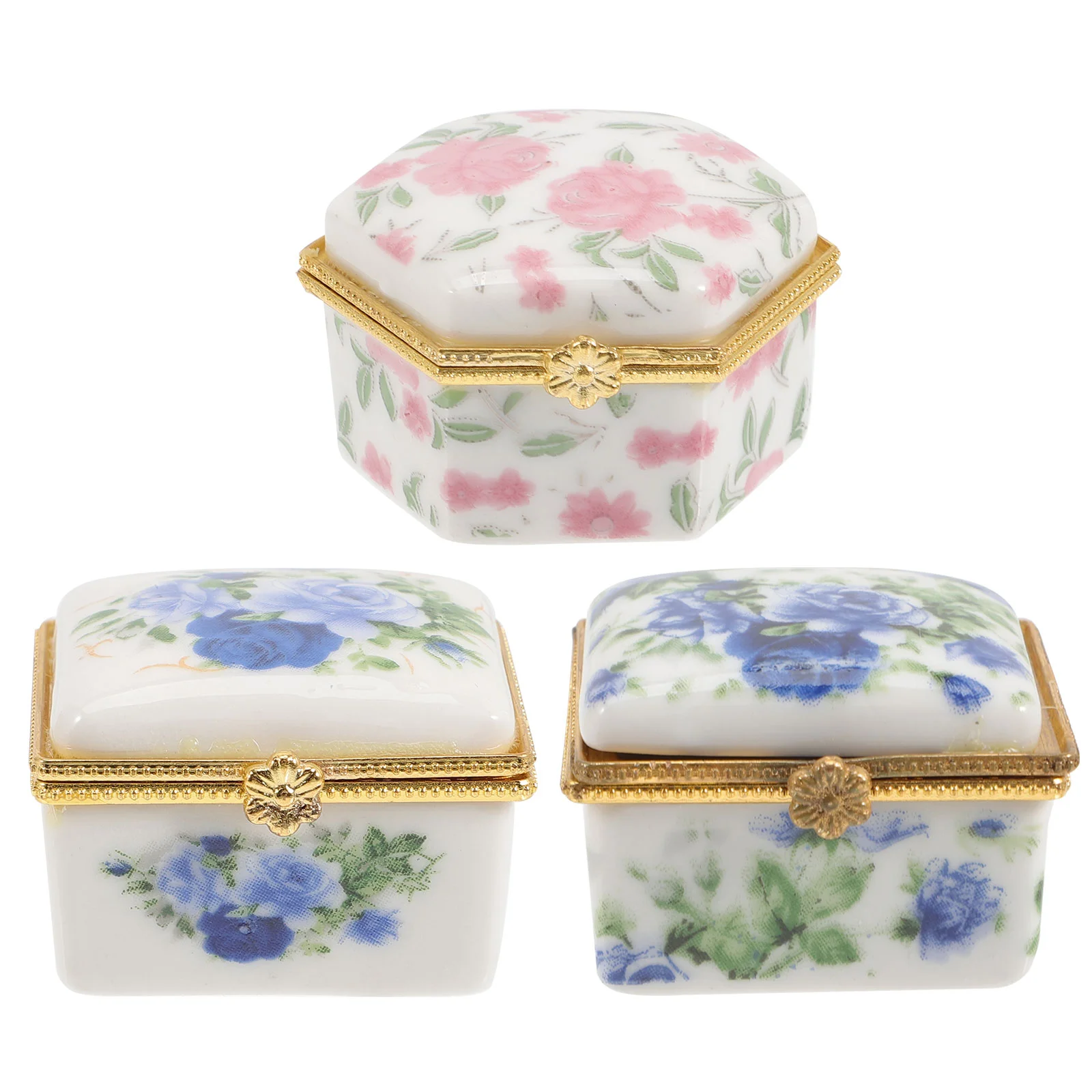 

3Pcs Sample Containers Empty Tiny Makeup Jars Ceramic Cream Jars for Travel