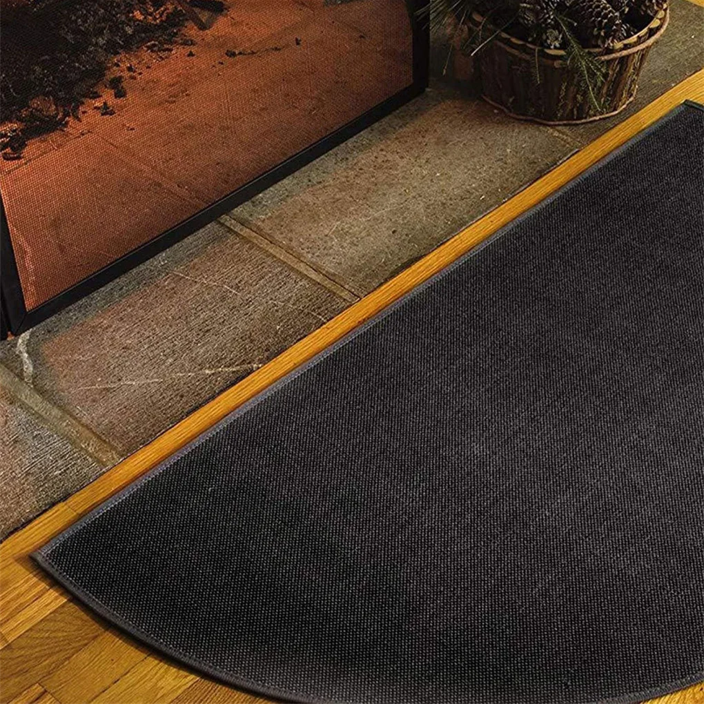

Grill Mat Heat Resistant Carbon Reusable BBQ Fire Pit Pad Cushion Blanket Deck Protector Home Camping Fireplace Patio