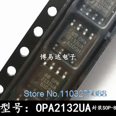 

10 шт./партия OPA2132UA OPA2132U SOP-8