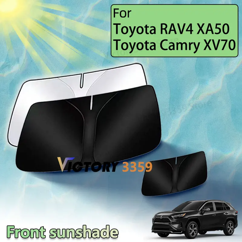 

Солнцезащитные козырьки на переднее окно для Toyota RAV4 RAV 4 2019-2025 XA50 50 Toyota Camry XV70 70 2019 2018-2024, детали с автоматической защитой от ультрафиолета
