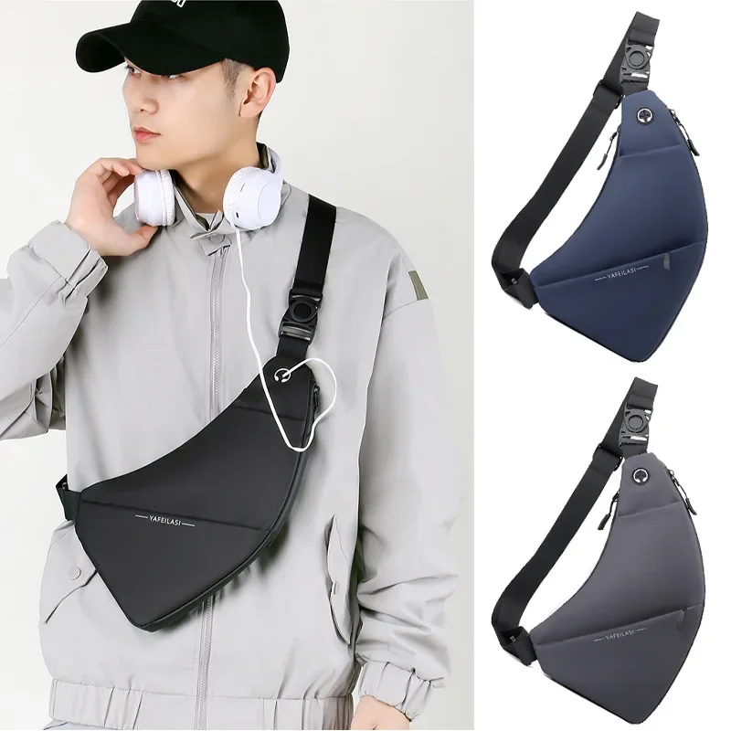 Противоугонные нагрудные сумки сумка через плечо мужские маленькие на для