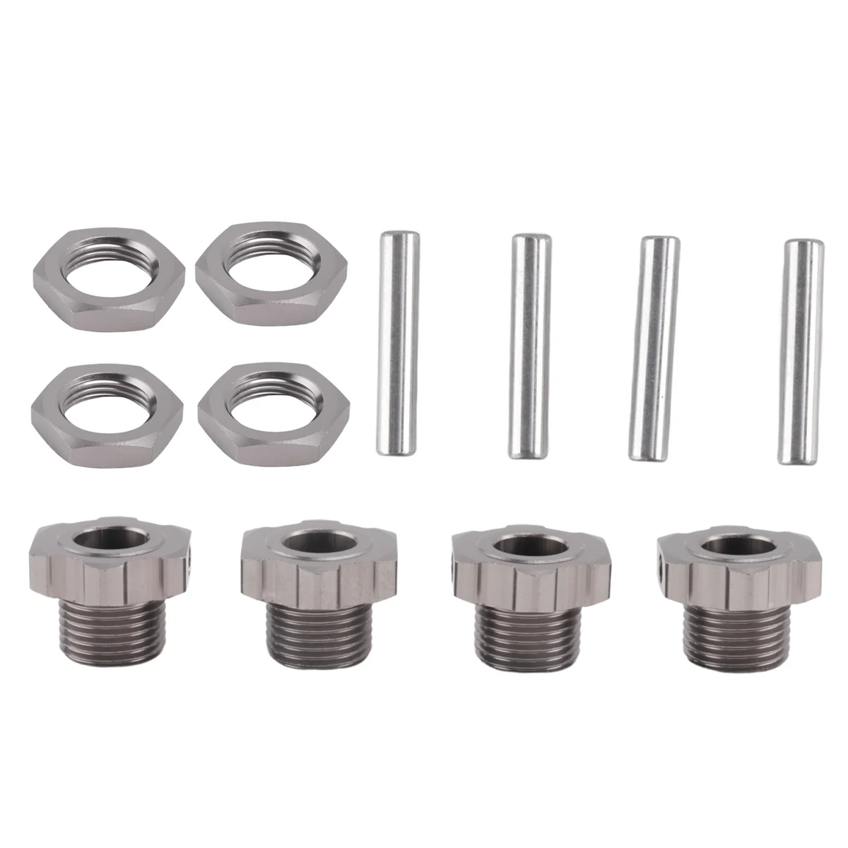 Металлический шестигранный адаптер ступицы колеса 17 мм 8068 для 1/8 ZD Racing 08423 08425 08427