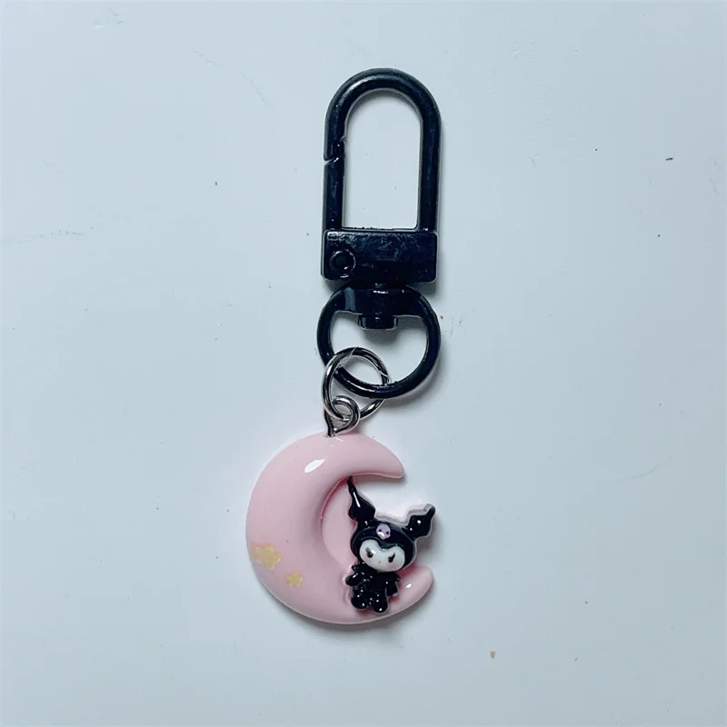 Sanrio Kuromi брелок Kawaii детские игрушки подвеска из смолы для девочек мультфильм