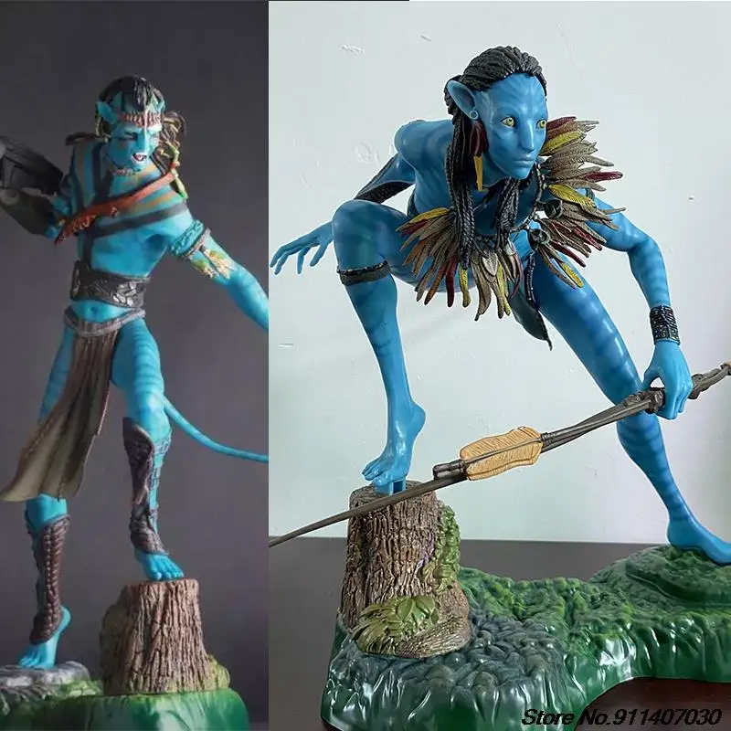 

Аватар 2 фигурки, статуя Нейтири, Джейк Салли, ПВХ Сумасшедшие игрушки, модель игрушек 50 см, Настольная коллекция, креативный подарок для тел...