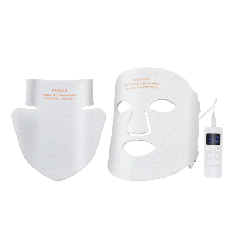 

Led Facial Mask 4 color Light Professional Face Mask Machine Age-Defying LED Photon Mask Home use Glow skin tone