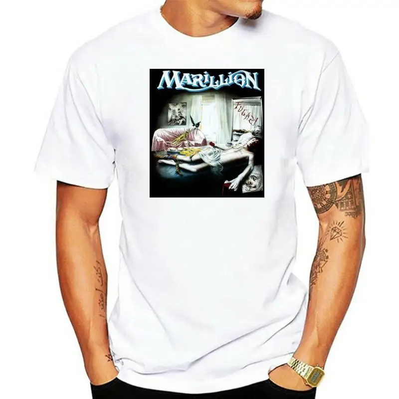 

MARILLION FUGAZI BLACK T SHIRT PROGRESSIVE ROCK FISH BIG BIG TRAIN GENESIS