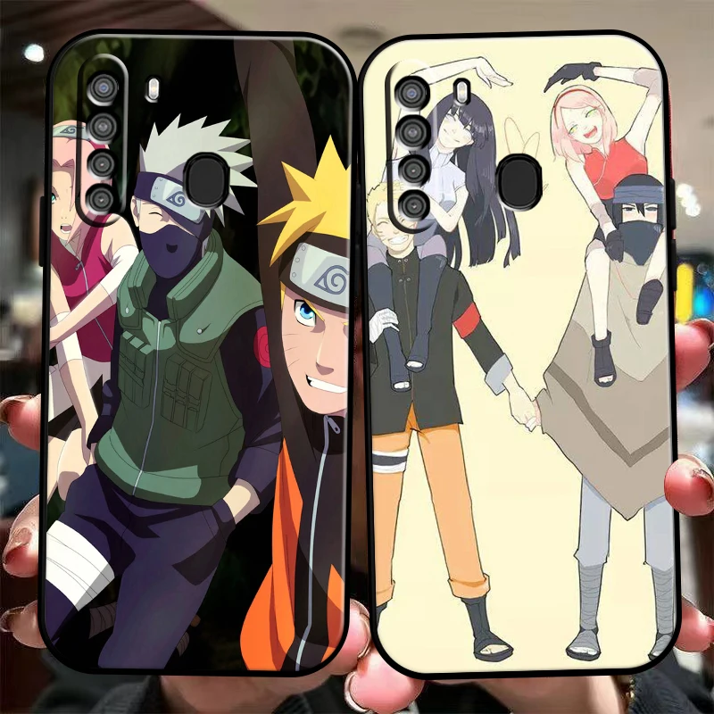 

Japan NARUTO Anime Phone Case For Samsung Galaxy A32 4G 5G A51 4G 5G A71 4G 5G A72 4G 5G Soft Funda Carcasa Silicone Cover Back