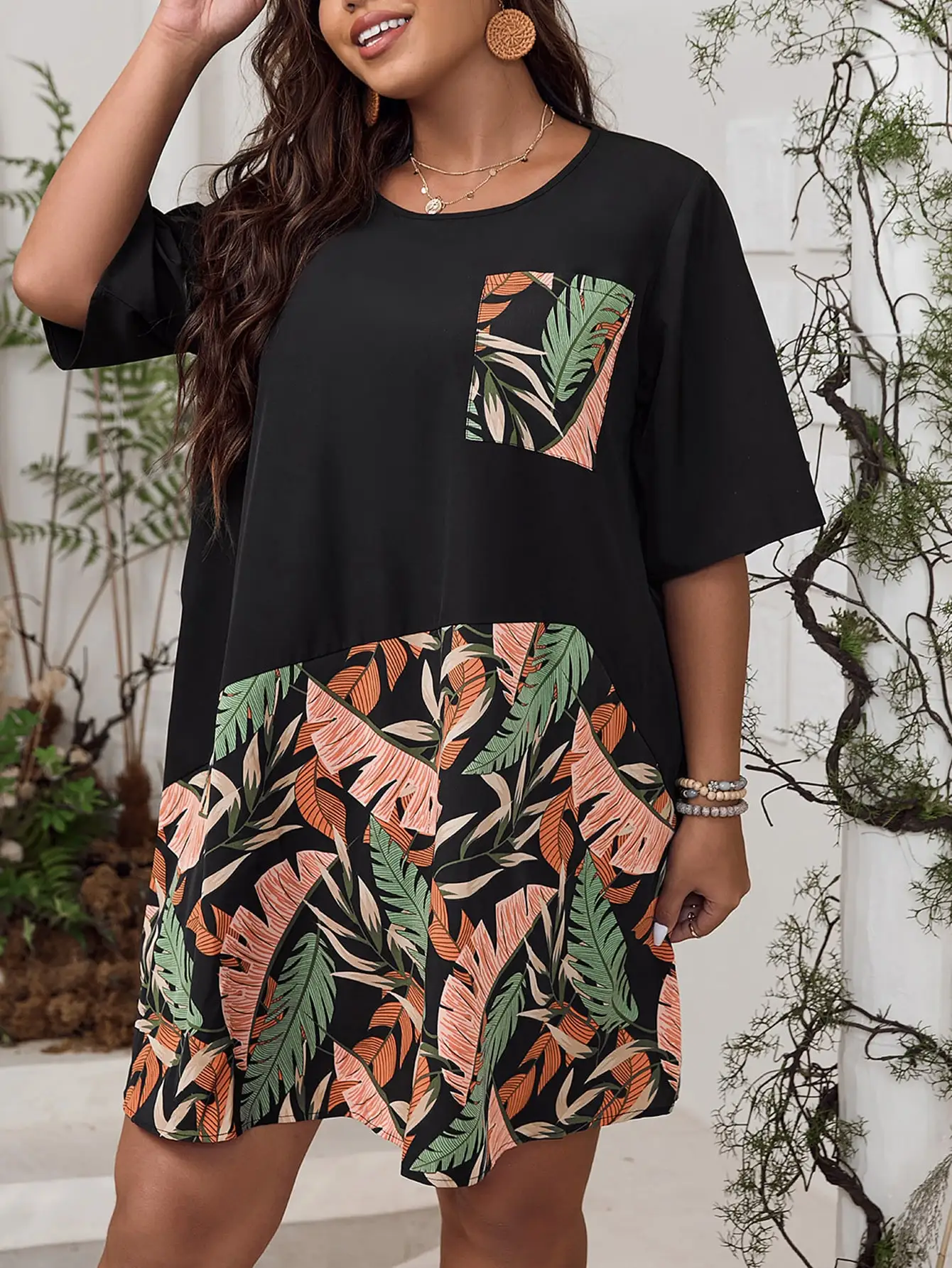 Рисунок 4 - Женское свободное платье из полиэстера