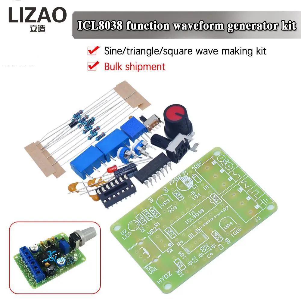 Модуль генератора сигналов WAVGAT ICL8038 с монолитной функцией набор для