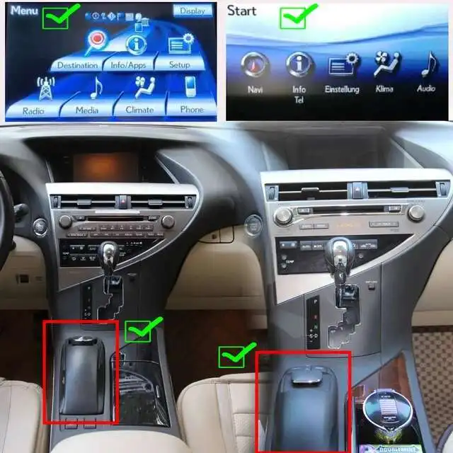 

12,3-дюймовый экран Android 14, CarPlay для Lexus RX 450h RX450H RX270 RX350 2009-2015, GPS-стерео, автомобильный мультимедийный видеоплеер, головное устройство