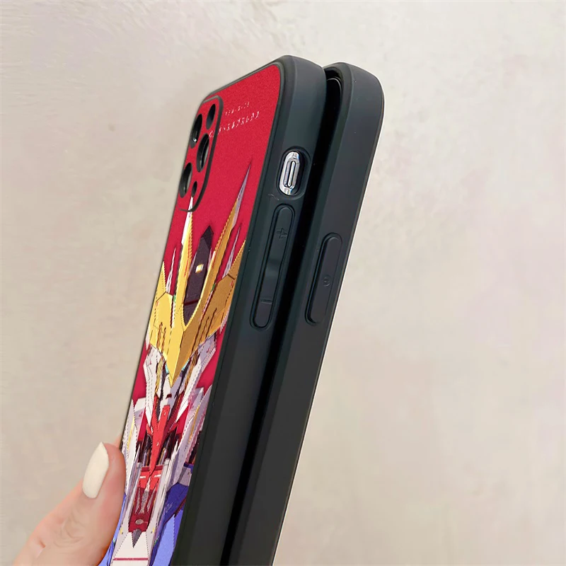 mobile suit gundam phone case for funda iphone 13 12 11 pro max mini x xr xs max 6 6s 7 8 plus coque soft celular free global shipping