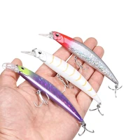 110mm 27g sinking minnow bait with anti corrosion double hook heavy surfer fishing lure artificial bait saltwater hard bait