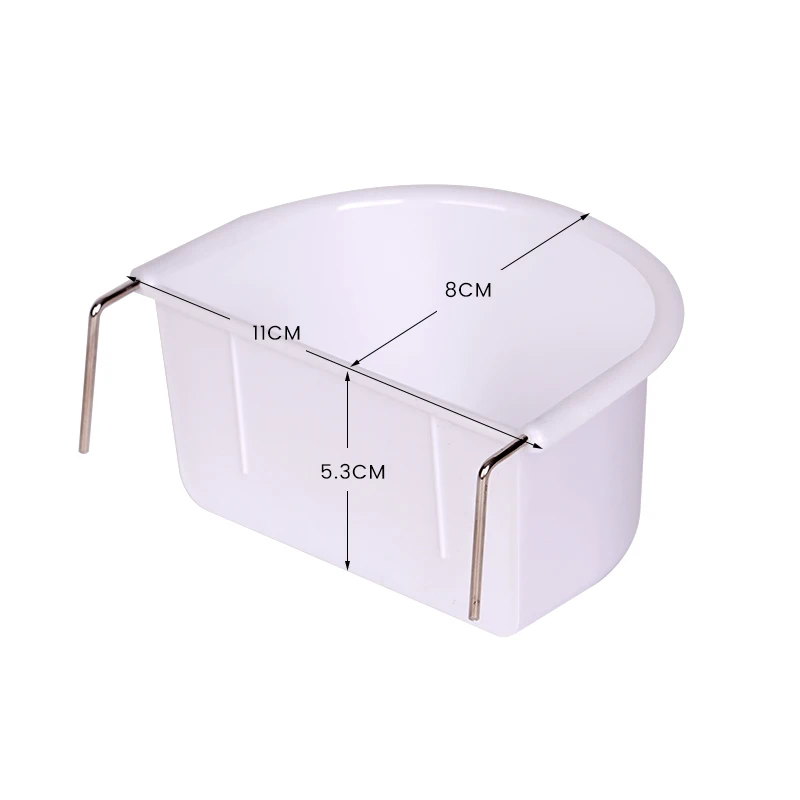 Птичья миска для воды и еды Кубок кормления птиц голубей клетка канареек фидер