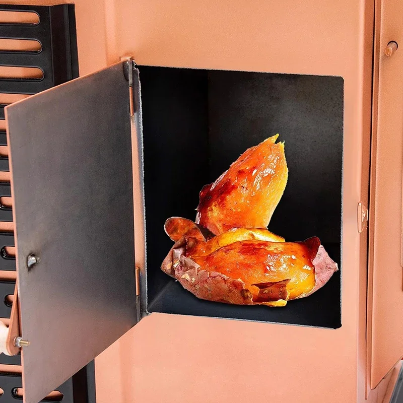 Деревенские практичные круглые обогреватели для патио дымовые трубы с духовками