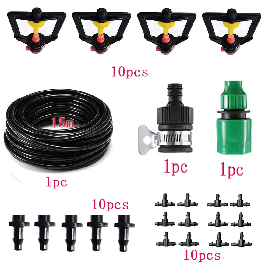 

Watering Gardening Tool Set, Microspray With Succulent Pots, Vase Irrigation, Watering Flowers, Micro-spray Cooling Cooling