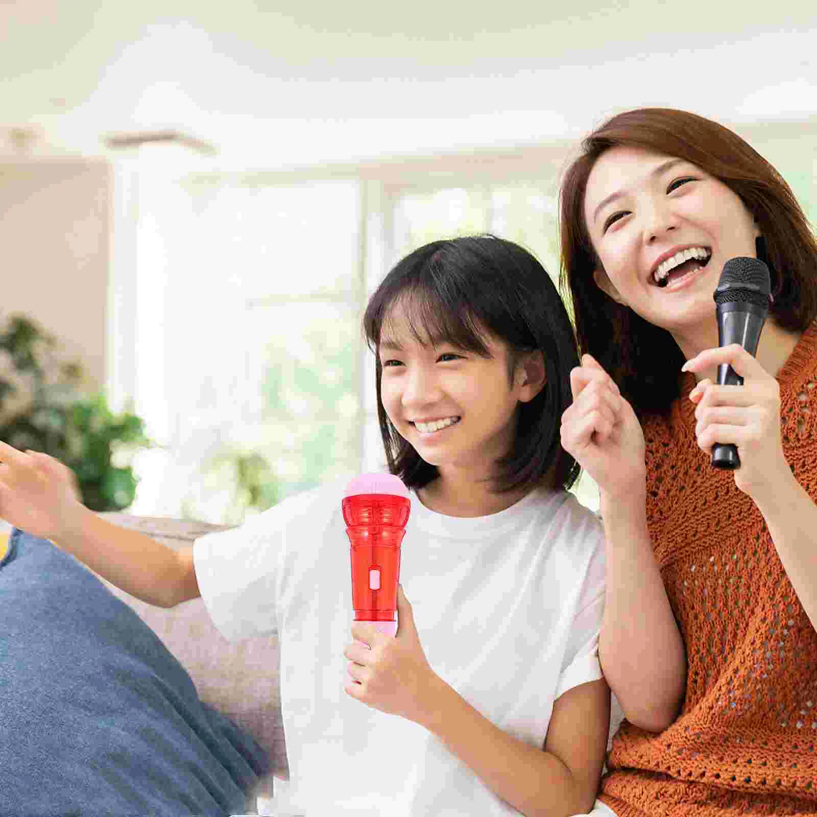 Игрушка-эхо-микрофон детская игрушка усиление голоса вспышка физический принцип