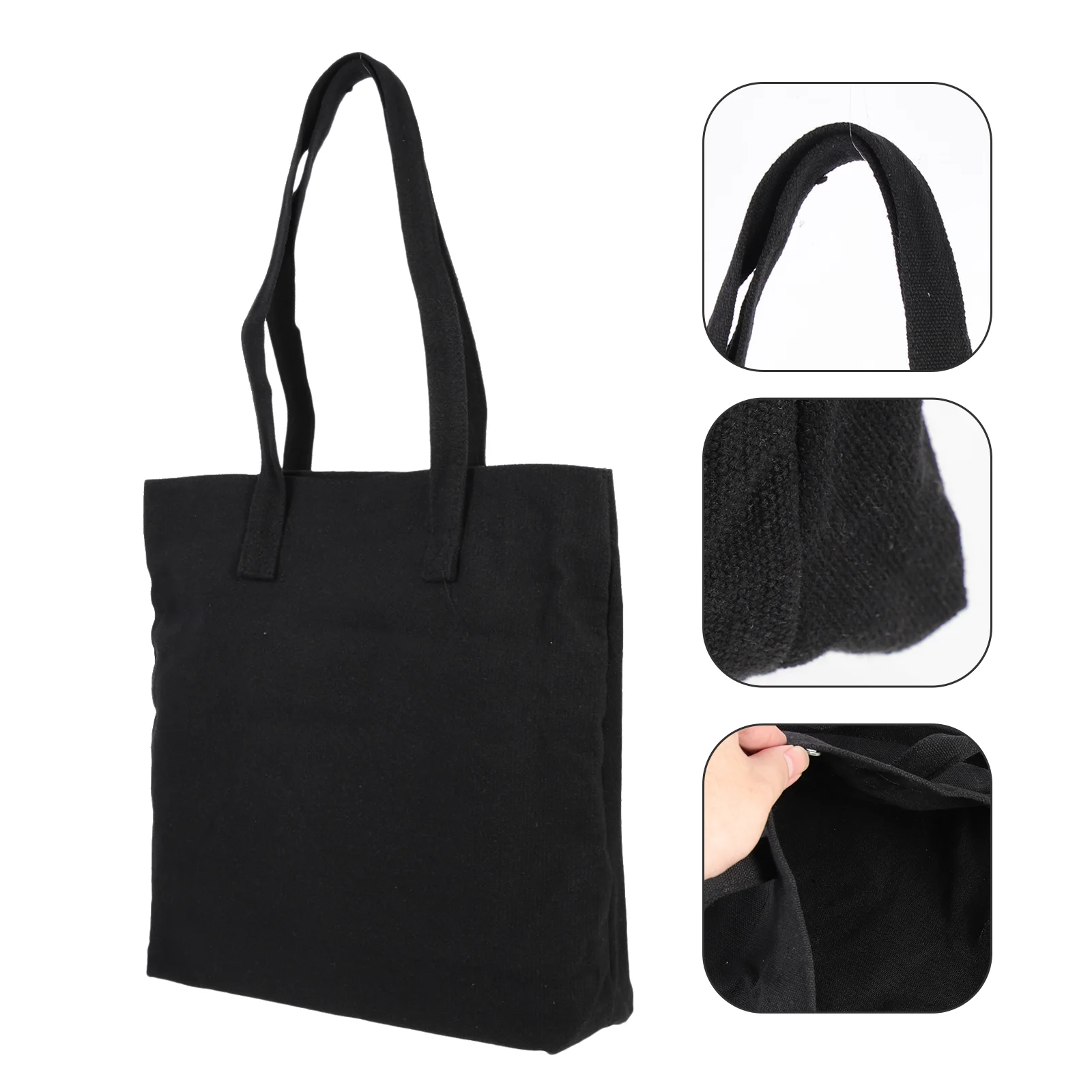 

Large Capacity Handbag Portable Fashion Reusable Bags Shopping Bags for Travel Students Woman