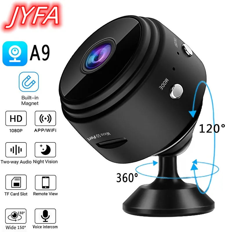 

JYFA A9 1080P Tuya Smart Life Mini IP Camera WIFI Security Home House Nanny Video Surveillance Indoor Wireless Surveillance