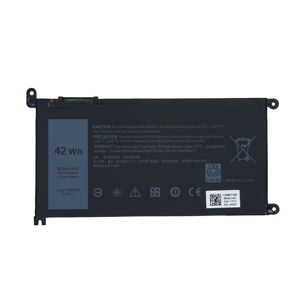 

New WDX0R T2JX4 3CRH3 FC92N 0FC92N 03CRH3 0T2JX4 CYMGM P74G P74G001 For Dell WDXOR Laptop Battery 13 5000 5368 7368 14 7000 7560