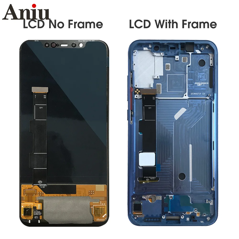 

6.21'' Super Amoled MI8 Lcd Display Replacement For Xiaomi Mi 8 LCD With Touch Screen Digitizer Assembly For Xiaomi 8 M1803E1A