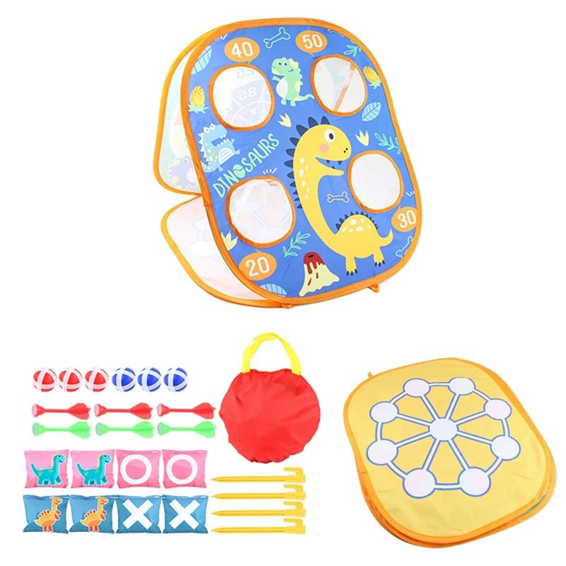

Bean Bag Toss Game Outdoor Toys Sticky Balls Lawn Darts Sets Darts Board Set Fun Safe Play Party Games And Toys Gifts