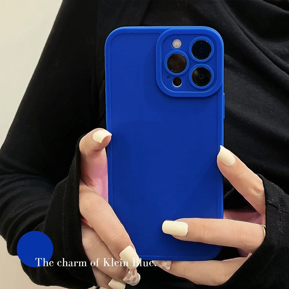 

Romantic Sunset Blue Phone Case for Iphone XR X XSMAX 11 12 13 14 Pro Max 7 8 Plus Mini Cover Soft Silicone Fundas Coque