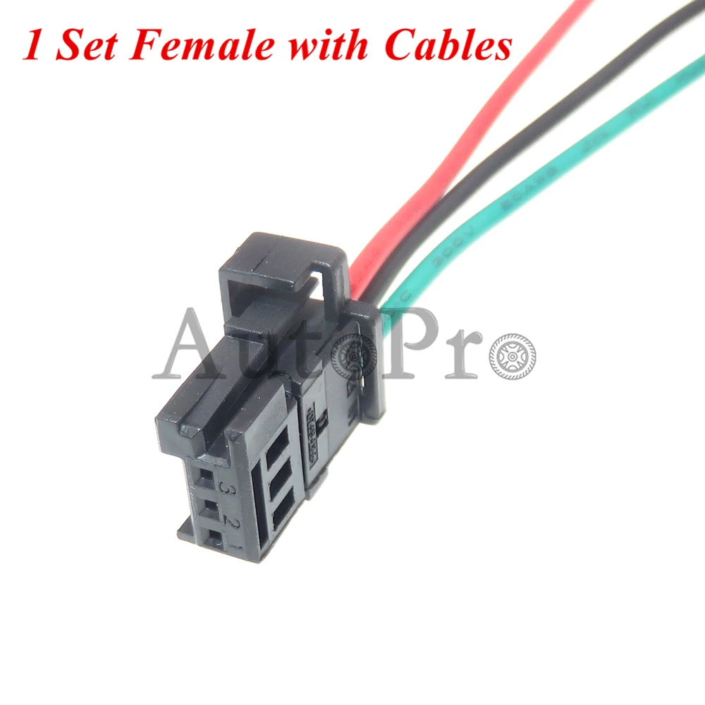 

1 комплект, автомобильные гнездовые разъемы 953698-1 953697-1 с 3 отверстиями