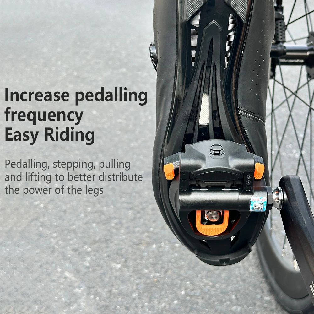 Педали для шоссейного велосипеда Gineyea самоблокирующиеся черные зеленые красные