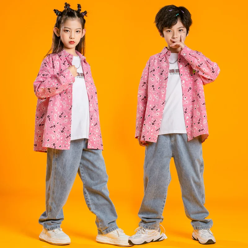 

Children's jazz dance performance clothes Korean version suit, children's modern dance practice clothes, walk show clothes,