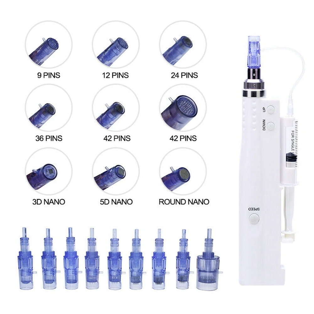 

10 шт., картридж для мезотерапии 9/12/24/36/42/Nano