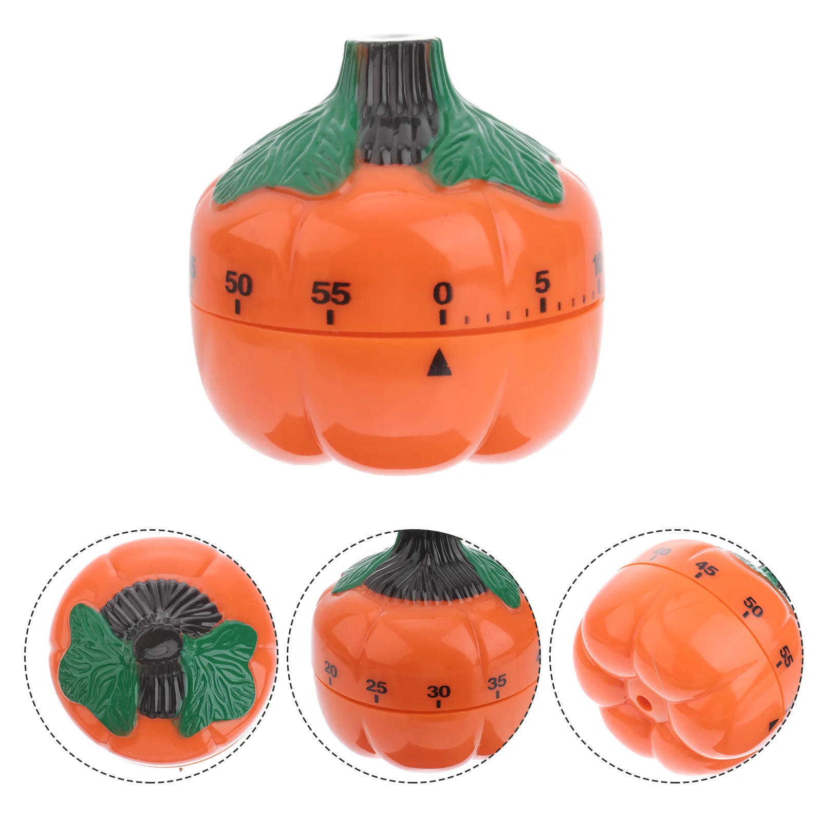 

Mechanical Timer Pumkin Shaped Kitchen Timer Multi- Function Timer Kitchen Mechanical Clock Cooking Time Manager for Tomato