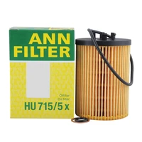 1 set oil filter for bmw e60 545i e63 645ci e65 745i 745li e53 x5 4 4 4 8is hu7155x 11427511161