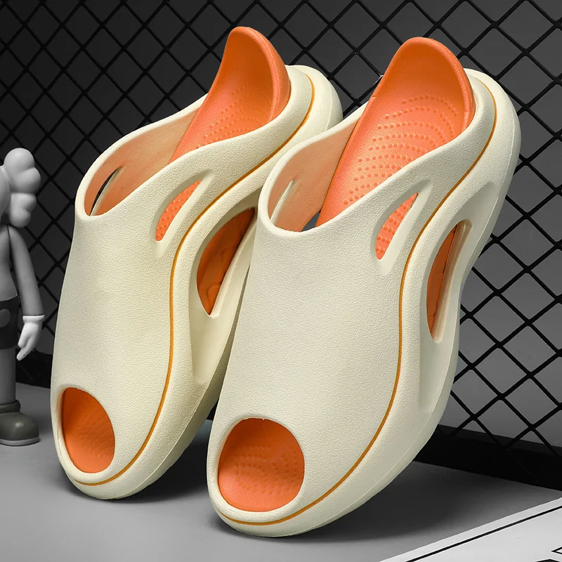 Thick Platform Bathroom Home Slippers Women's Fashion Soft Sole EVA Indoor Slides Woman Sandals 2023 Summer Non-slip Flip Flops