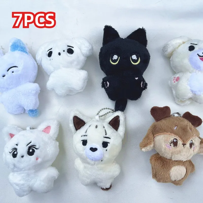 Kpop плюшевый брелок JUNGWON HEESEUNG JAY JAKE SUNGHOON SUNOO NIKI Kawaii мультяшные животные плюшевые