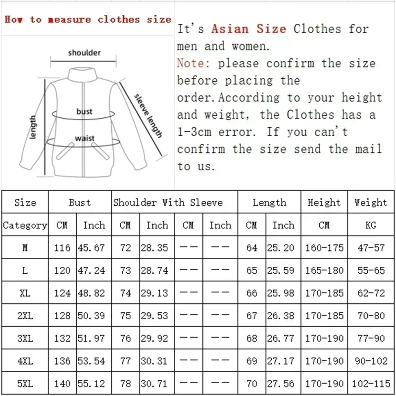 Winter Bread Jacket Fashion for Men Warm Male Parkas Big Size Letter Print 5XL Men's Cotton Coat Oversize Clothing 2024