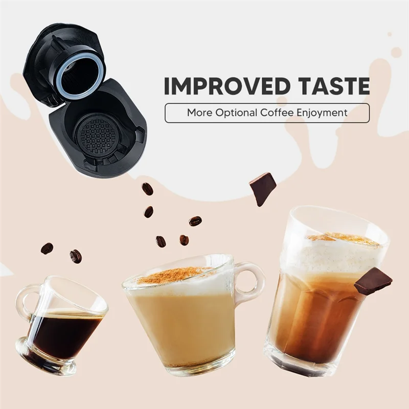 Адаптер для капсул Nespresso Convert Dolce Gusto Crema Make кофемашины Piccolo Xs Genio 2B