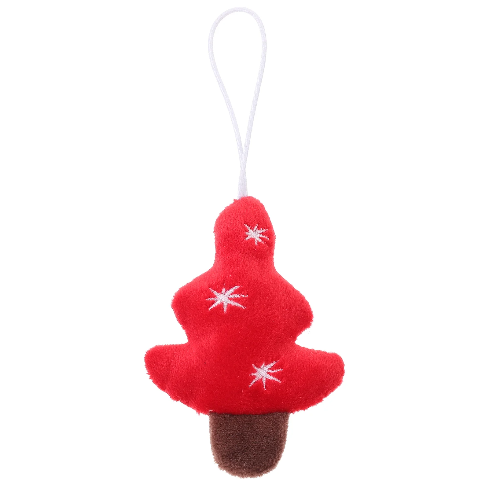 

Holiday Pendant Decoration Christmas Ornaments Decorations Xmas Hanging Polyester Tree Plush Key Holder