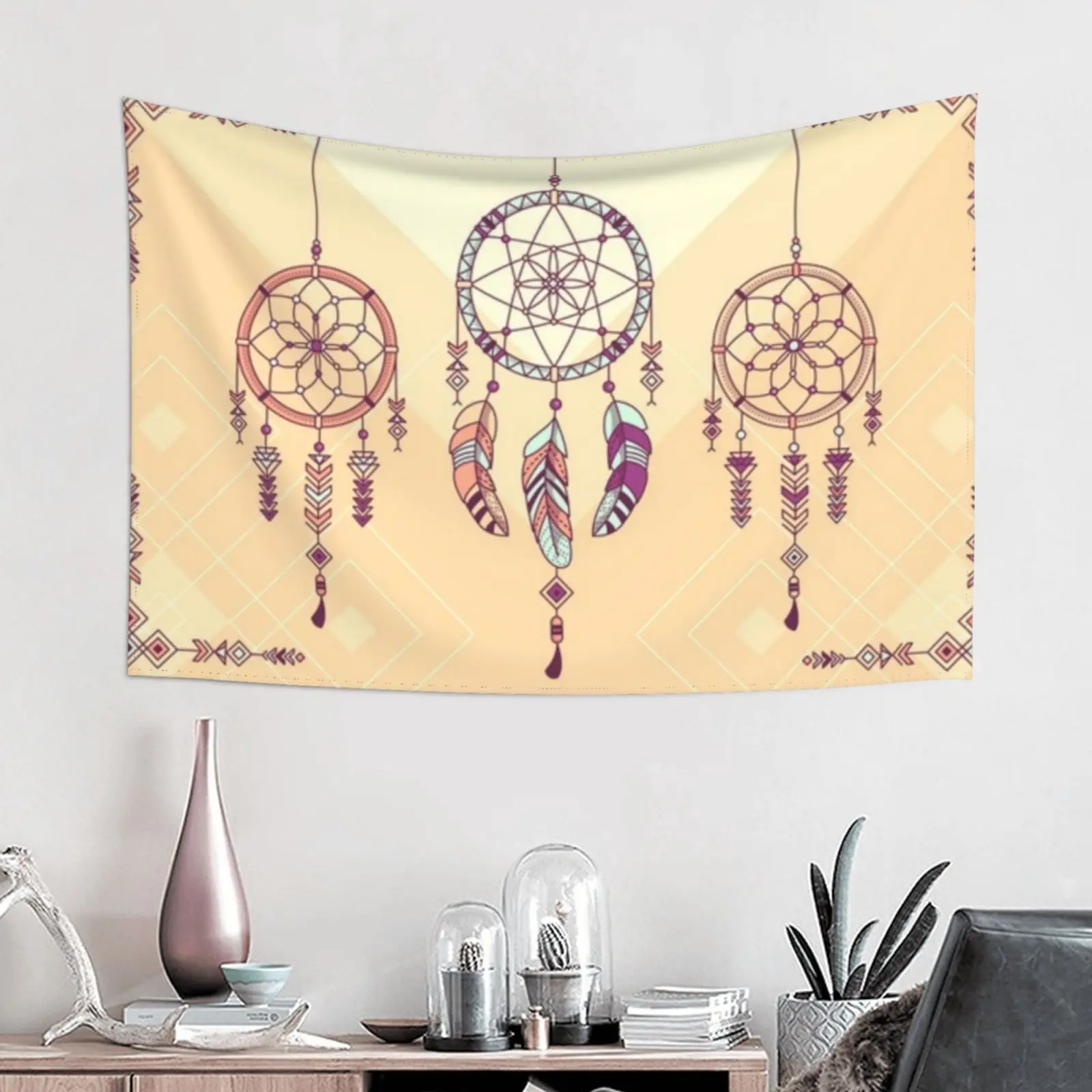 

60 inch x 40 inch Bohemian Tapestry Living Room Decoration Room Divider
