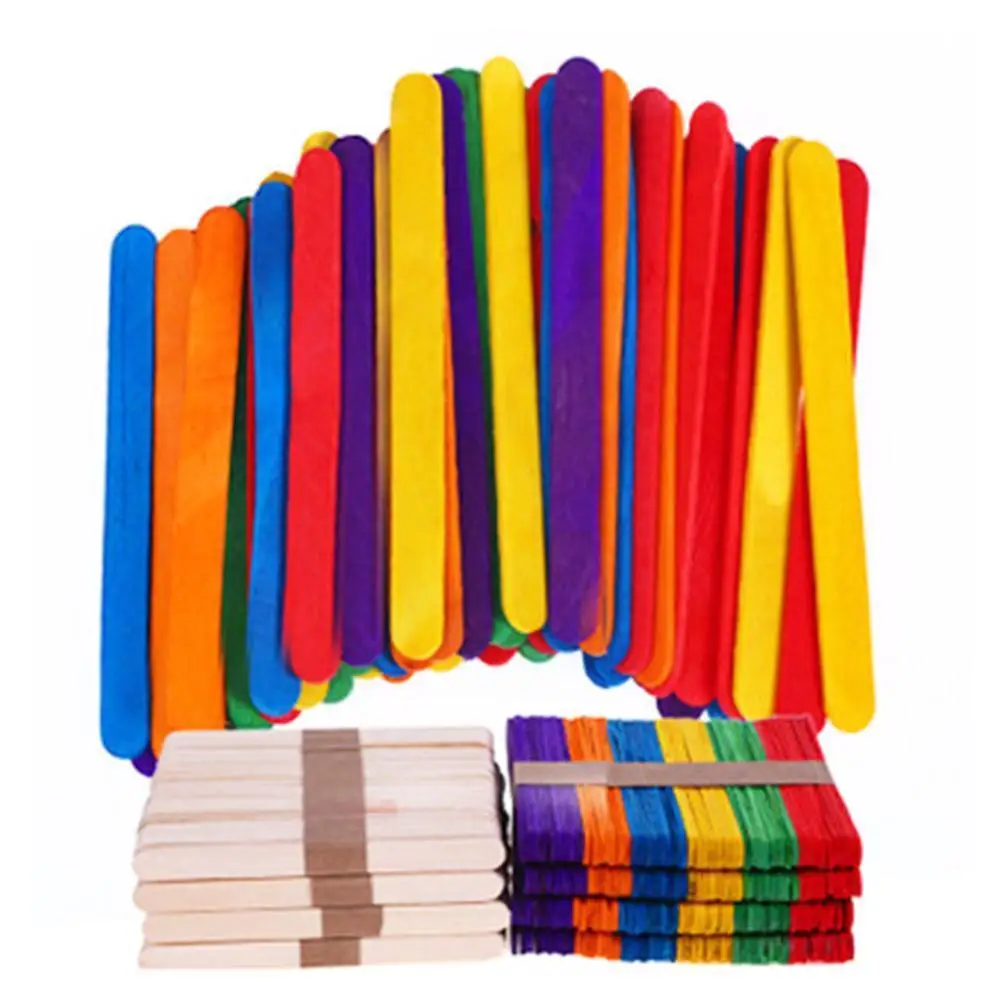 Палочки Деревянные оригинальные для мороженого, 50/100 шт.