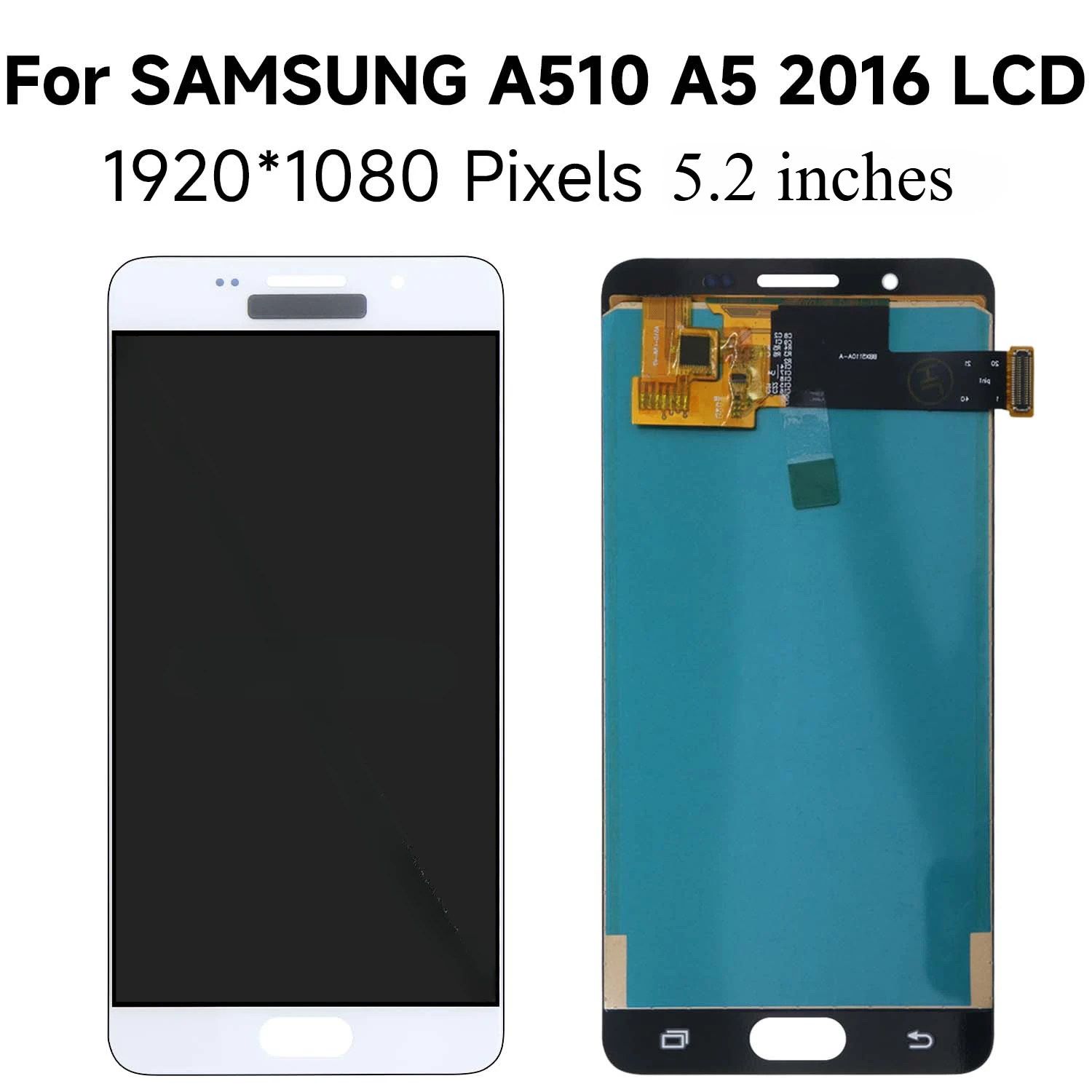 A5 2015 2016 2017 5 2 ''для Samsung 0 Ori A500 A510 A520 ЖК-дисплей с цифровым преобразователем