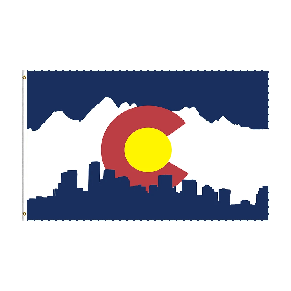 

3x5 Ft Colorado State Flag for Decoration