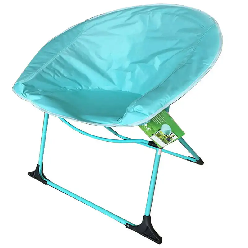 

Luna Lightweight Portable Folding Dorm Chair, Turquoise