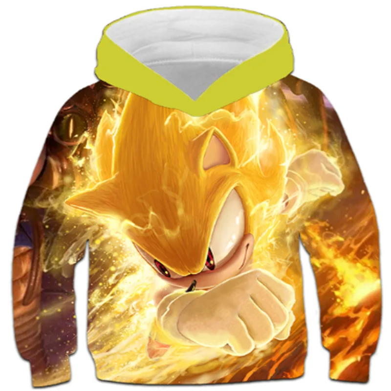 

Детская толстовка с длинным рукавом, с 3D-принтом