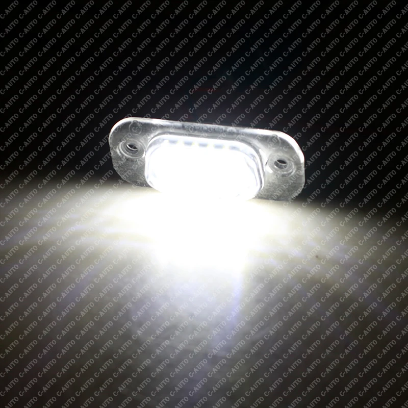 2Pcs water proof For VW Golf Mk3 Polo 3 Cabriolet Seat Ibiza Cordoba Vario 6K Error Free LED Number License Plate Lights lamp - купить по