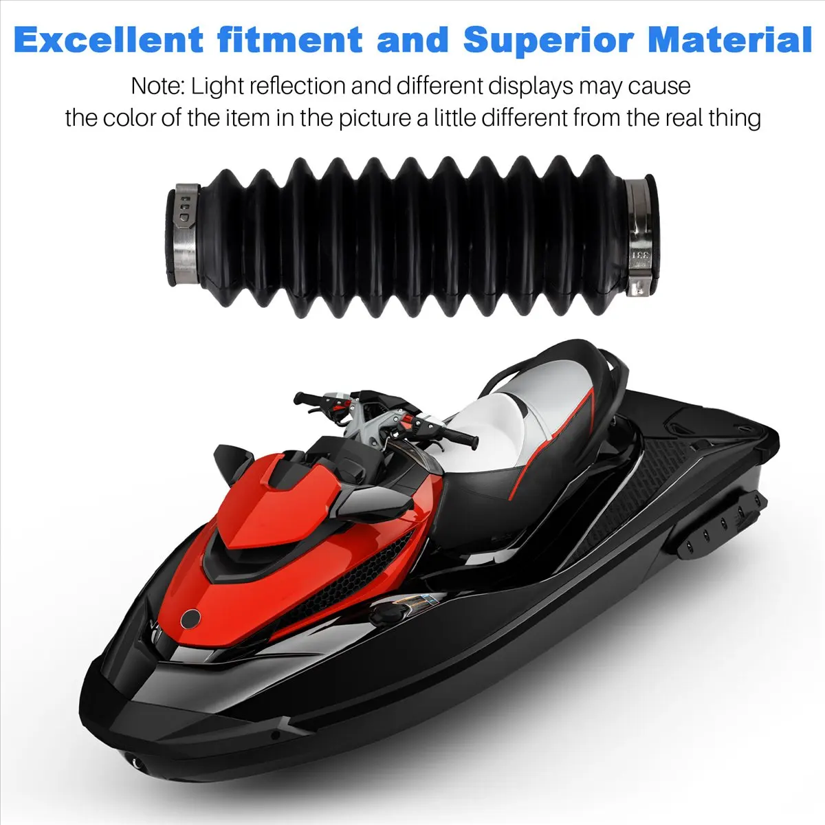 Фото # 26L Bellow Ibr Boot Spark, 268000186, замена для Seadoo 230/300/170 Bellow Ibr Boot Spark (черный) №1